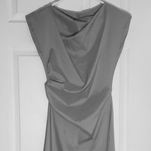 Modern grey dress by Geluozuan